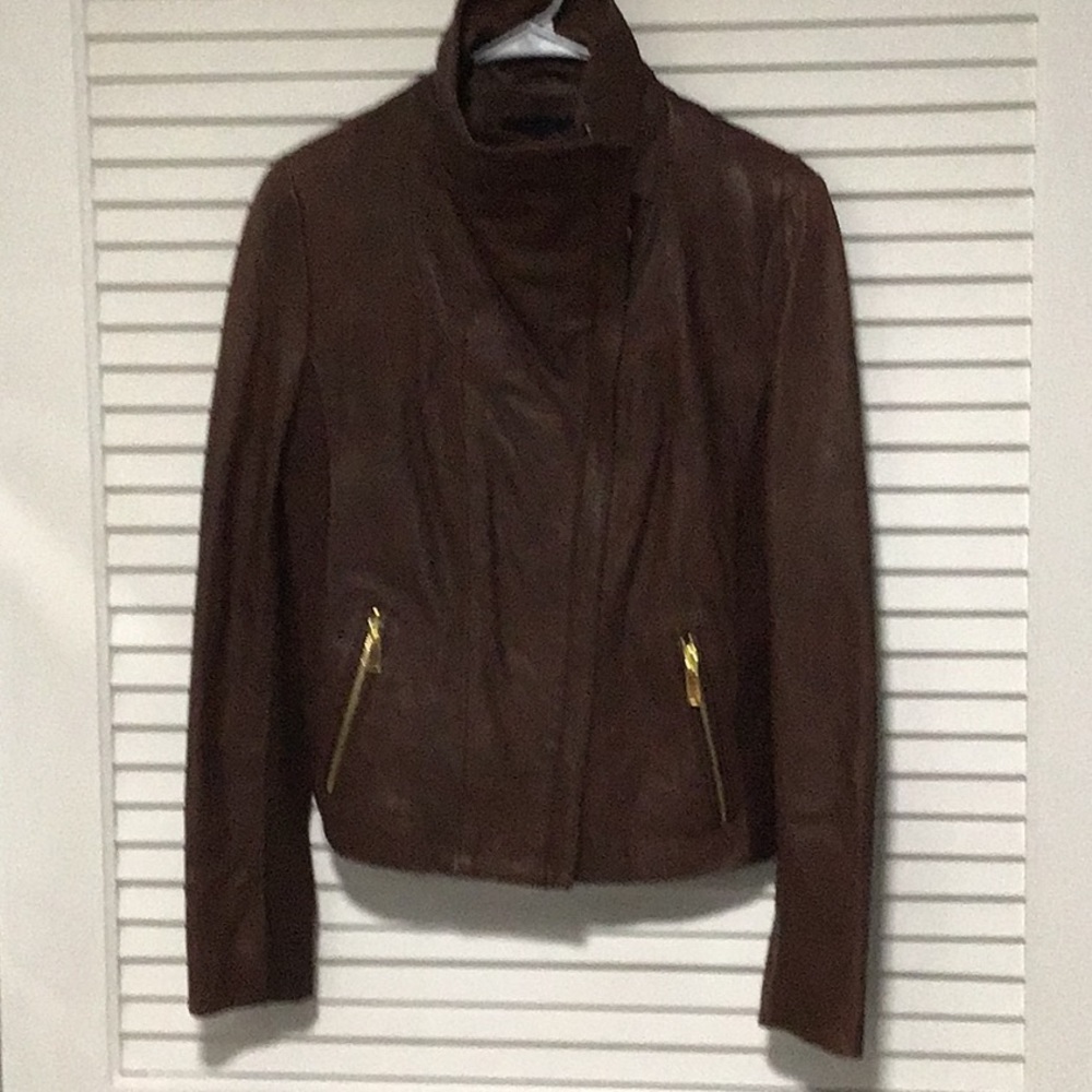 Butter soft Leather Jacket by Tahari